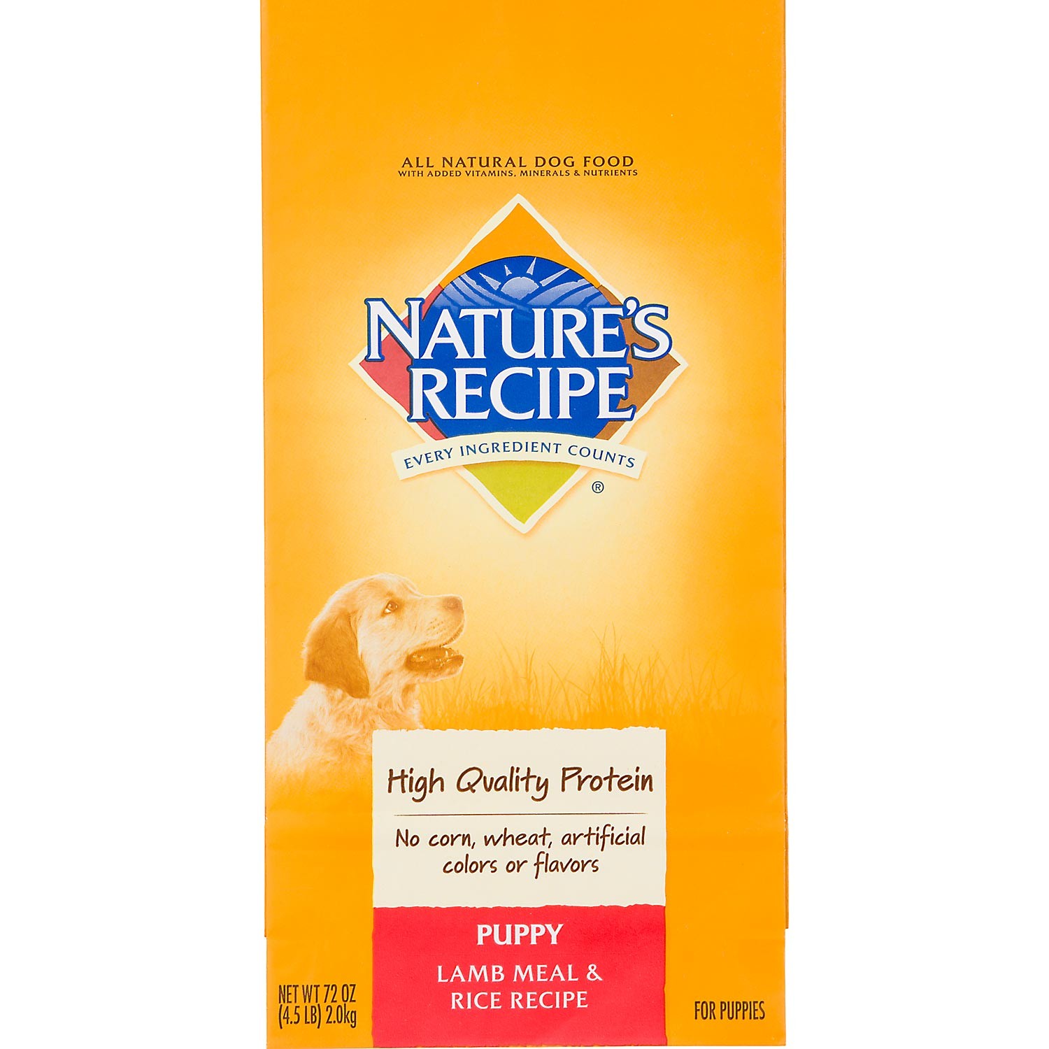 Nature's Recipe Puppy Lamb Meal & Rice Recipe